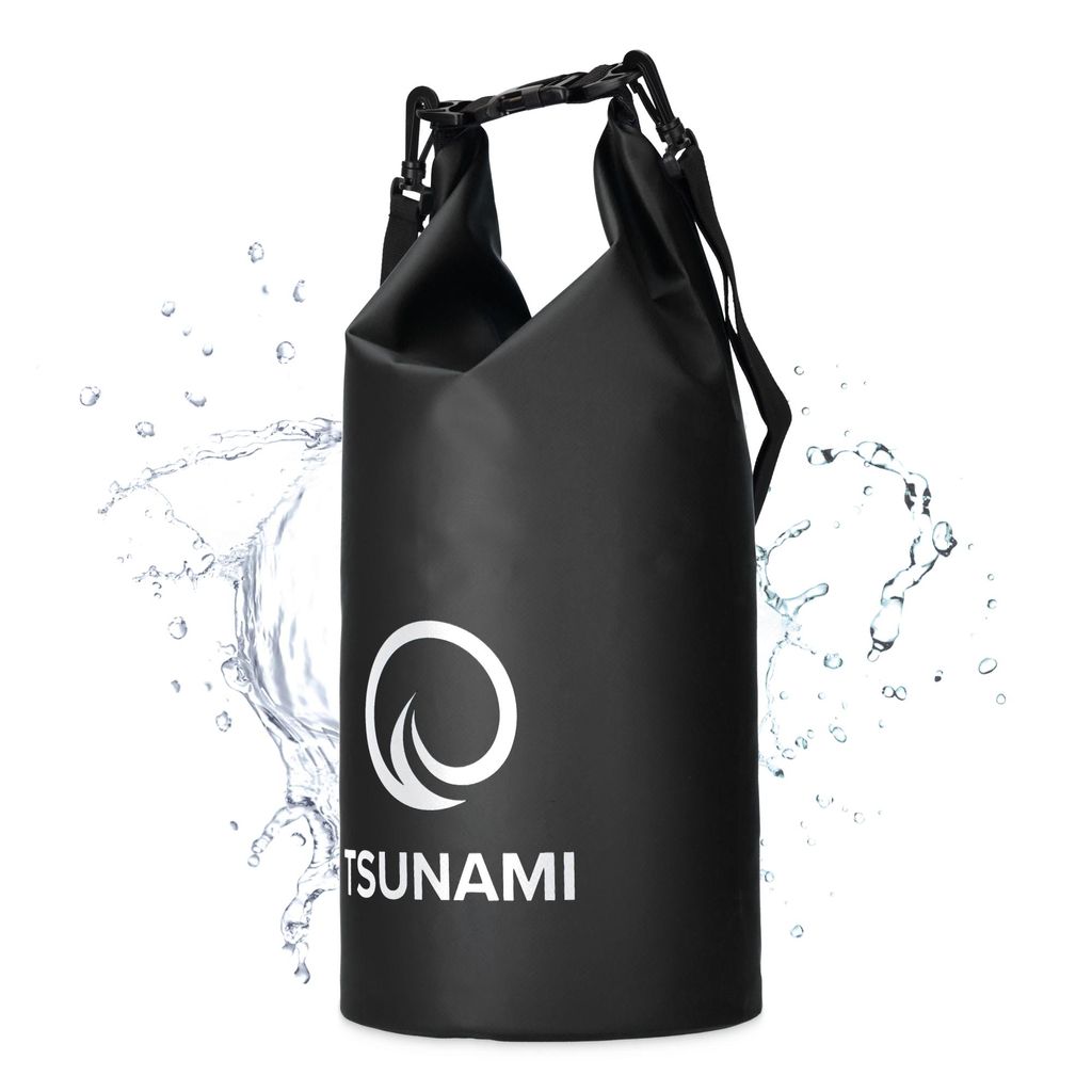 TSUNAMI Dry Bag 10 L, wasserdichter Outdoor-Beutel, Produktbild 
