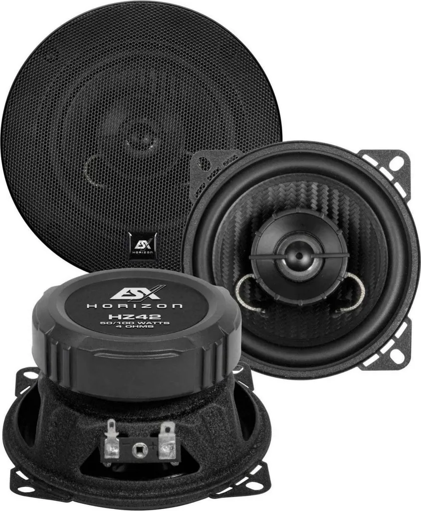 Haut-parleur ESX HORIZON HZ42 10cm : Finissez-en avec le son plat