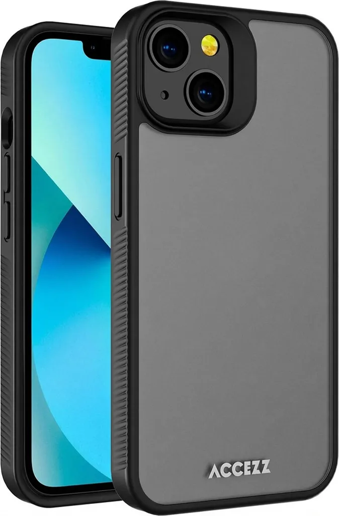 Accezz iPhone 13 Case - Nero Satinato Rinforzato - High Protection