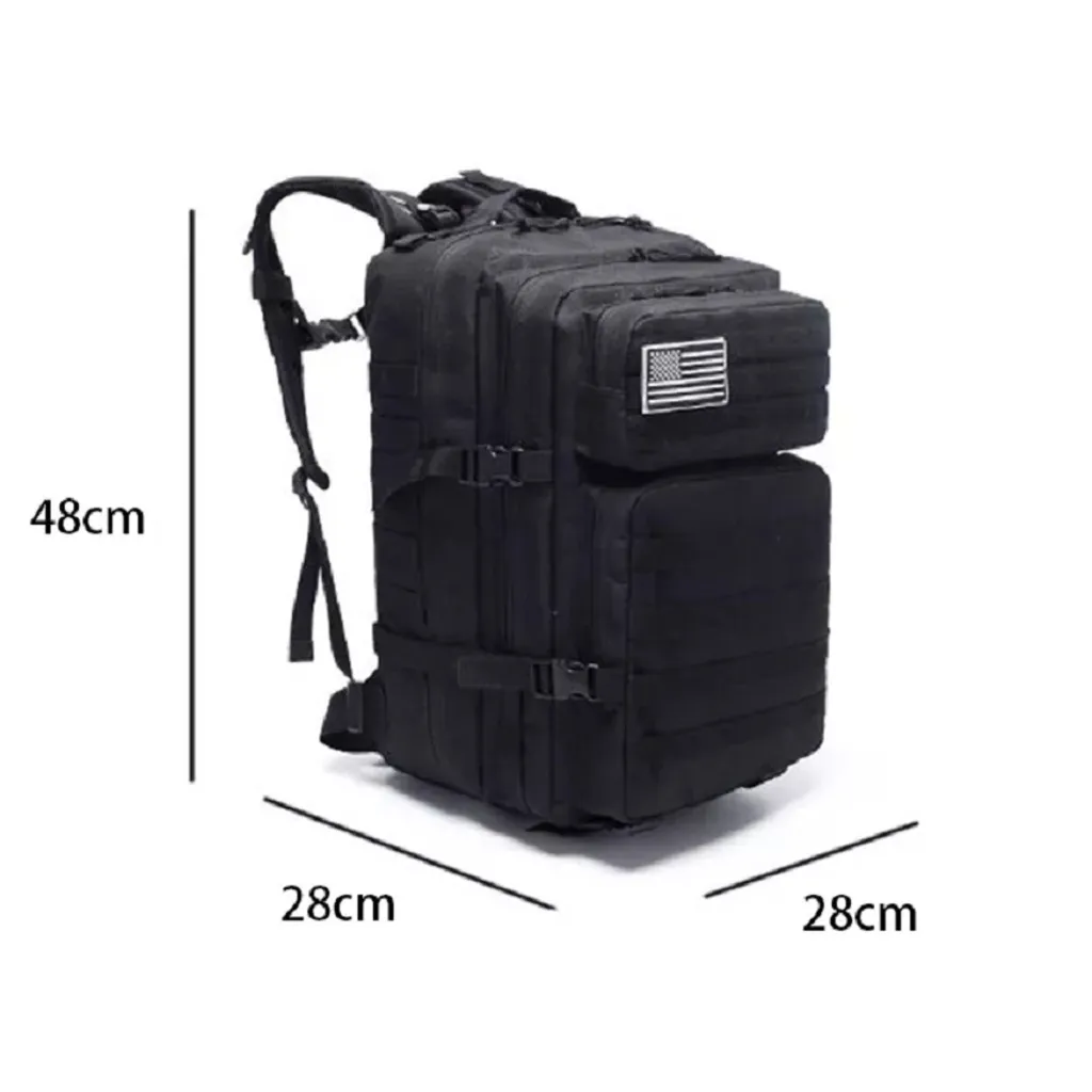 Sac à dos tactique 45L Vert KP16828 : fini le manque de place en rando - 2
