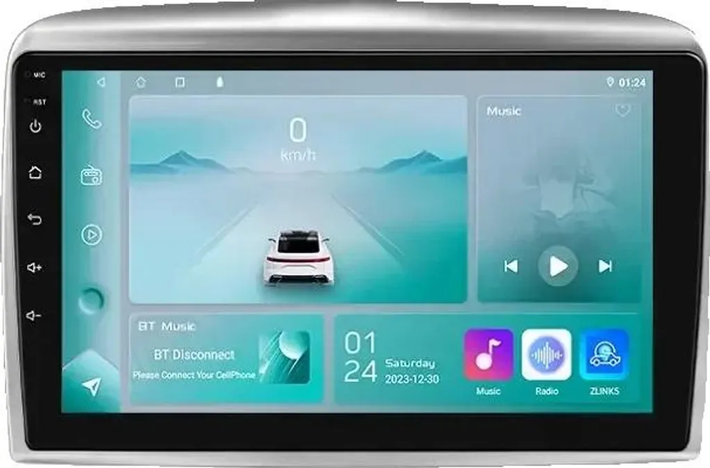 Remplacer Autoradio Lancia Ypsilon par Écran Android 13 Tactile 9" P1