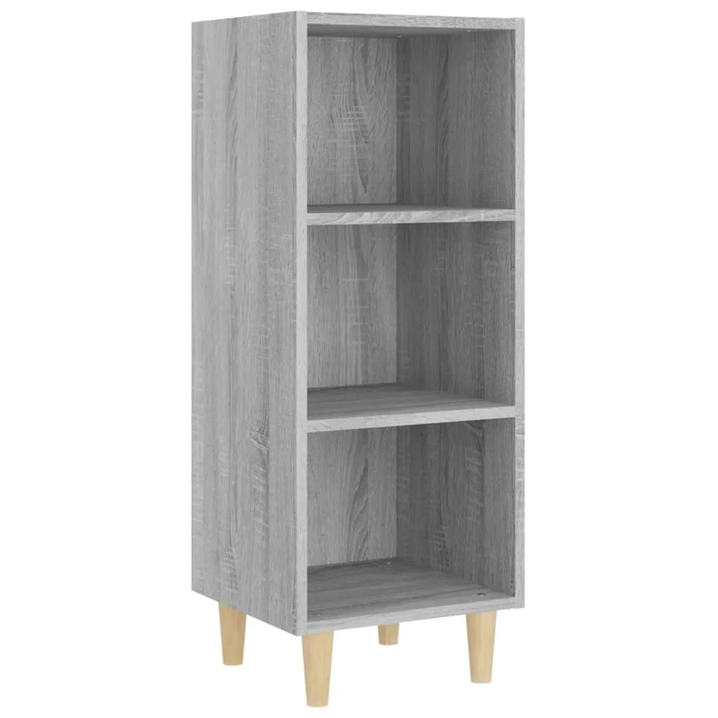 Credenza SYFAX™ 34.5x32.5x90 cm Grigio Sonoma Multistrato Offerta