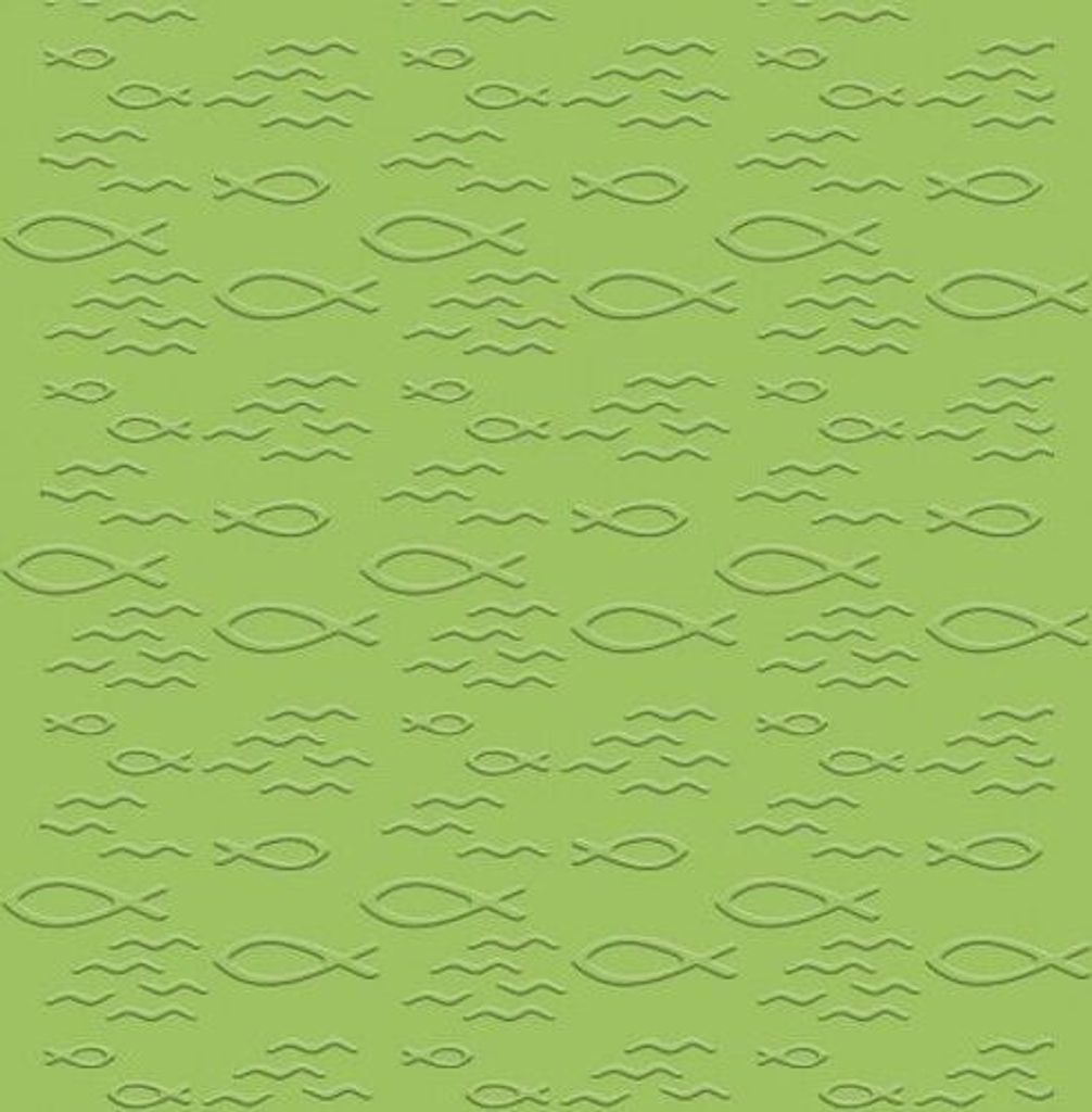 Embossing-Prägefolder/ -schablone Fische Christlich Produktbild 