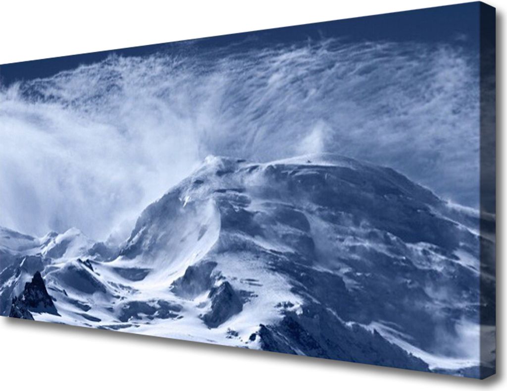 Tulup Leinwand-Bilder 100x50 Wandbild Canvas Kunstdruck Gebirge Landschaft