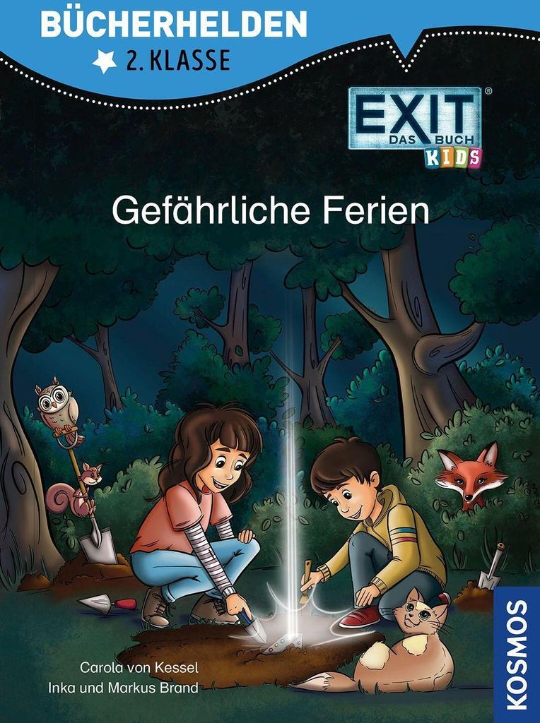 EXIT - Das Buch Kids, Bücherhelden 2. Klasse, Gefährliche Ferien
