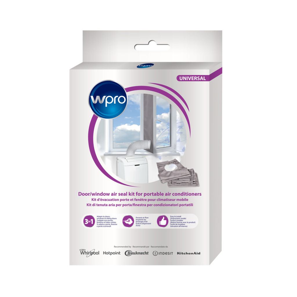Kit fenêtre Wpro Whirlpool CAK002 Kit d'étanchéité à l'air Image du produit 