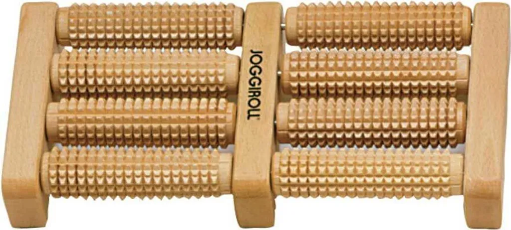 Masseur de Pieds en Bois Joggiroll Behrend - Double Rouleau de Massage