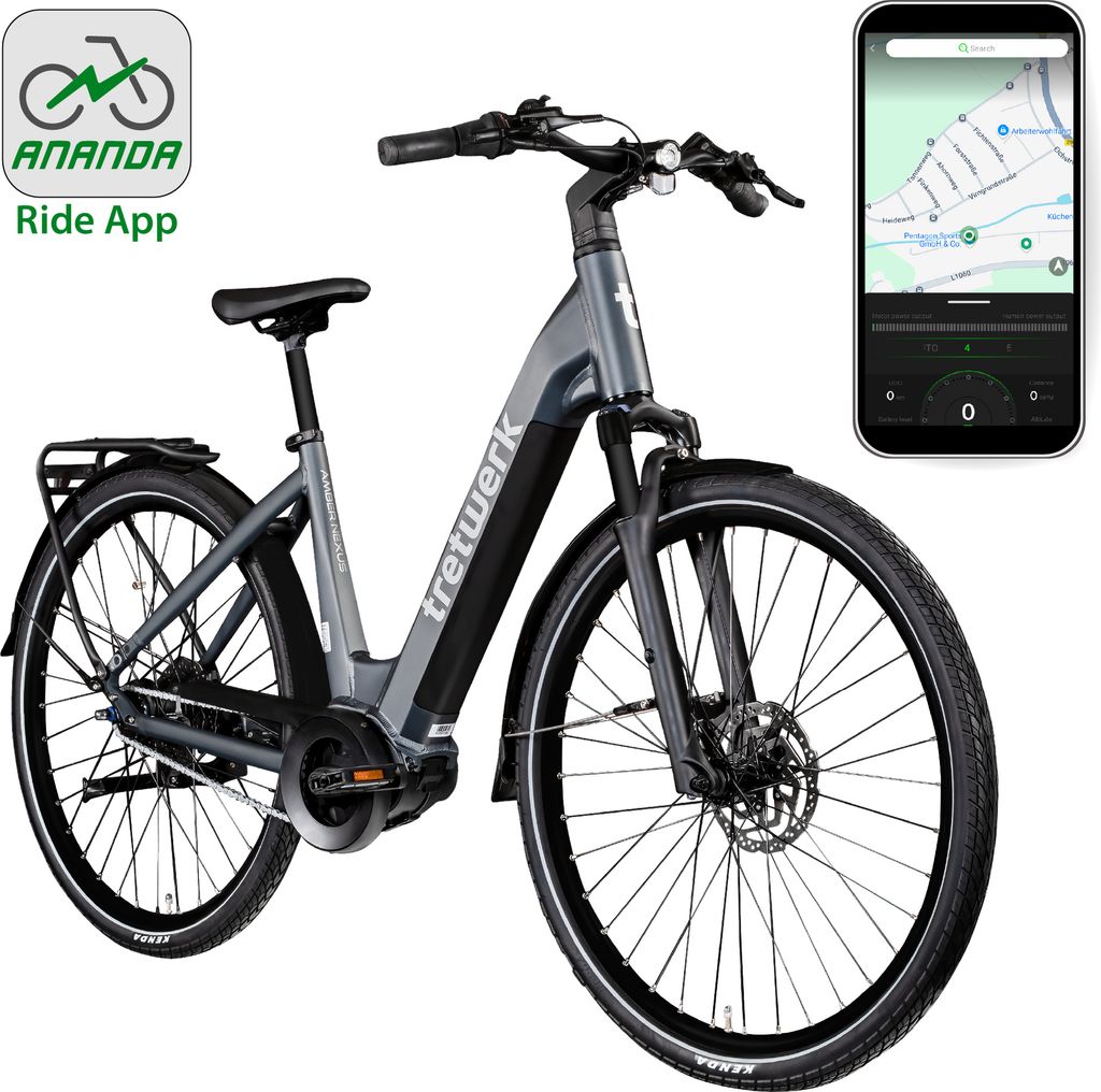 Tretwerk Amber Nexus E Bike Damen 28 Zoll Elektrofahrrad Produktbild 