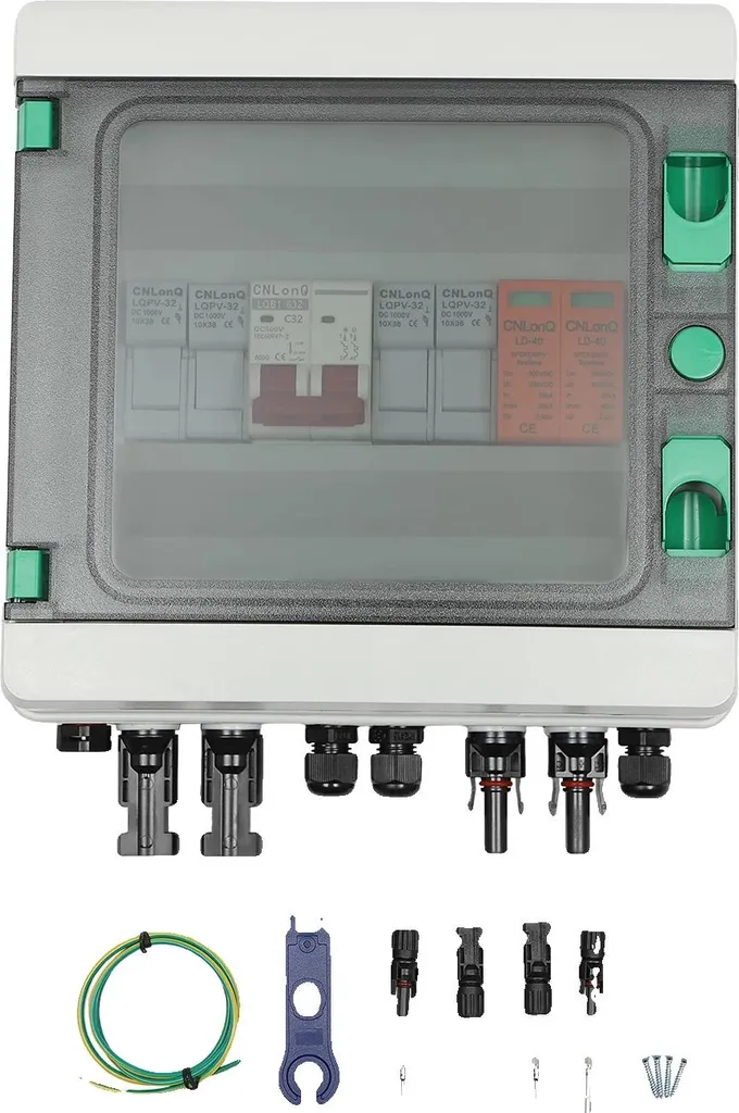 Scatola Combinata 10kW per Fotovoltaico IP65 1000V ABS Premium