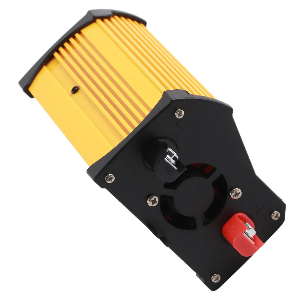 Convertisseur de Puissance Voiture 12V 220V Onduleur Sinusoïdal Gris