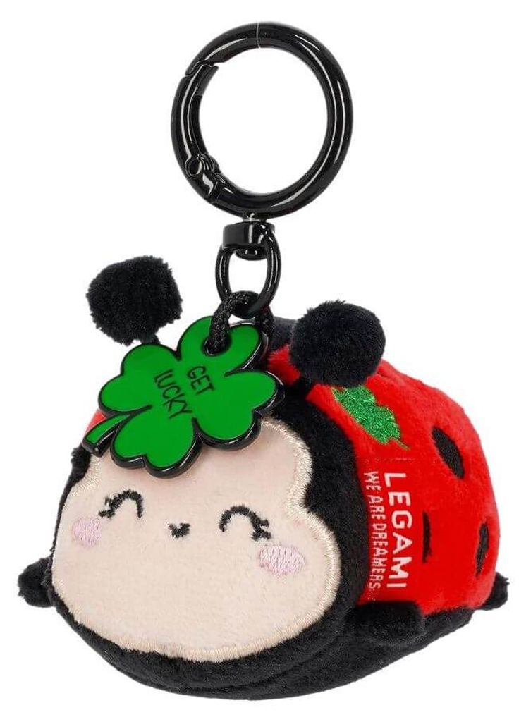Plüsch-Schlüsselanhänger - Super Soft! - Ladybug Produktbild 