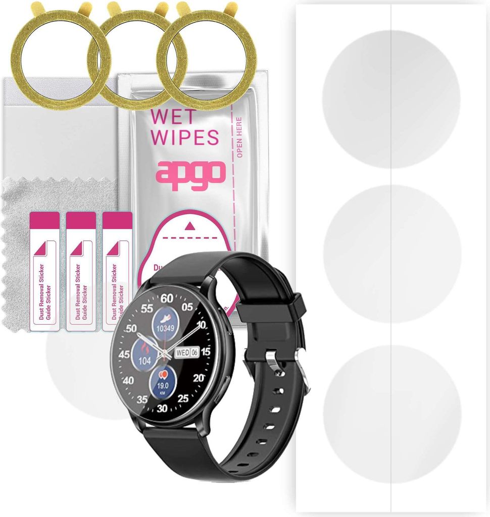 apgo 3 Stück Schutzfolie, klar, kompatibel mit Szhelejiam Produktbild 