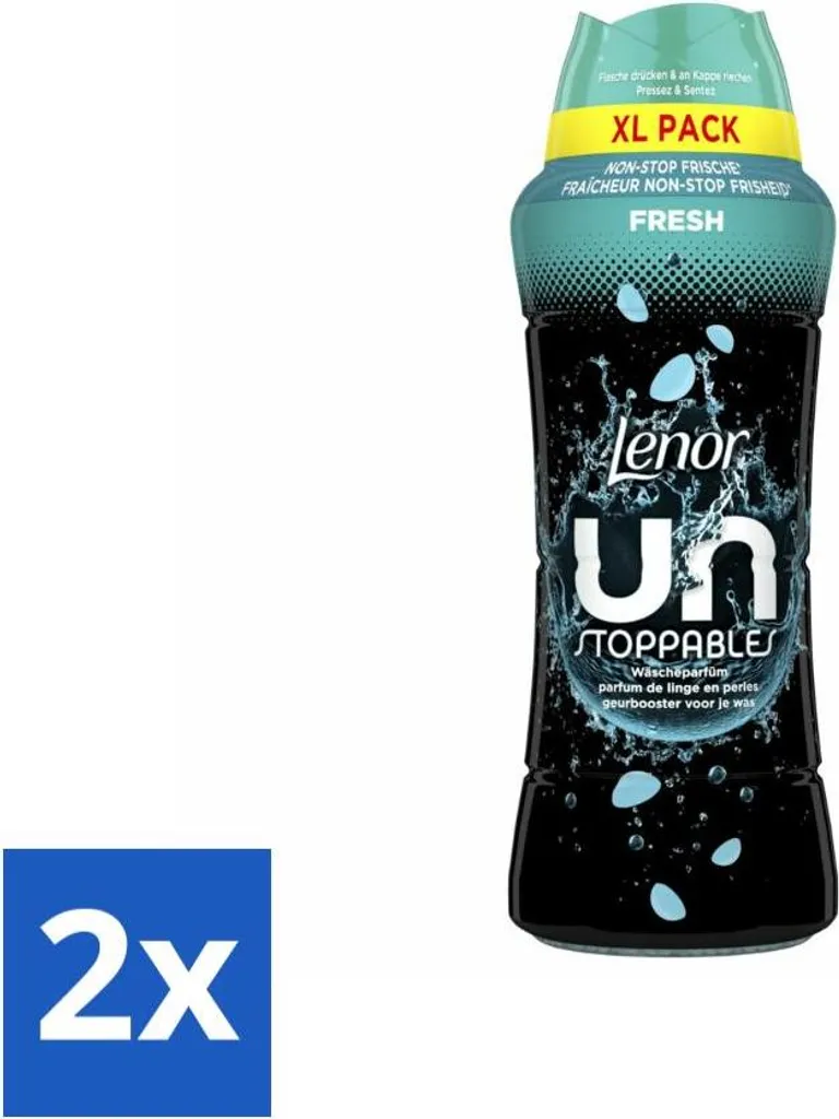 Lenor Unstoppables Fresh Billes Parfumées Grand Paquet Fraîcheur Intense