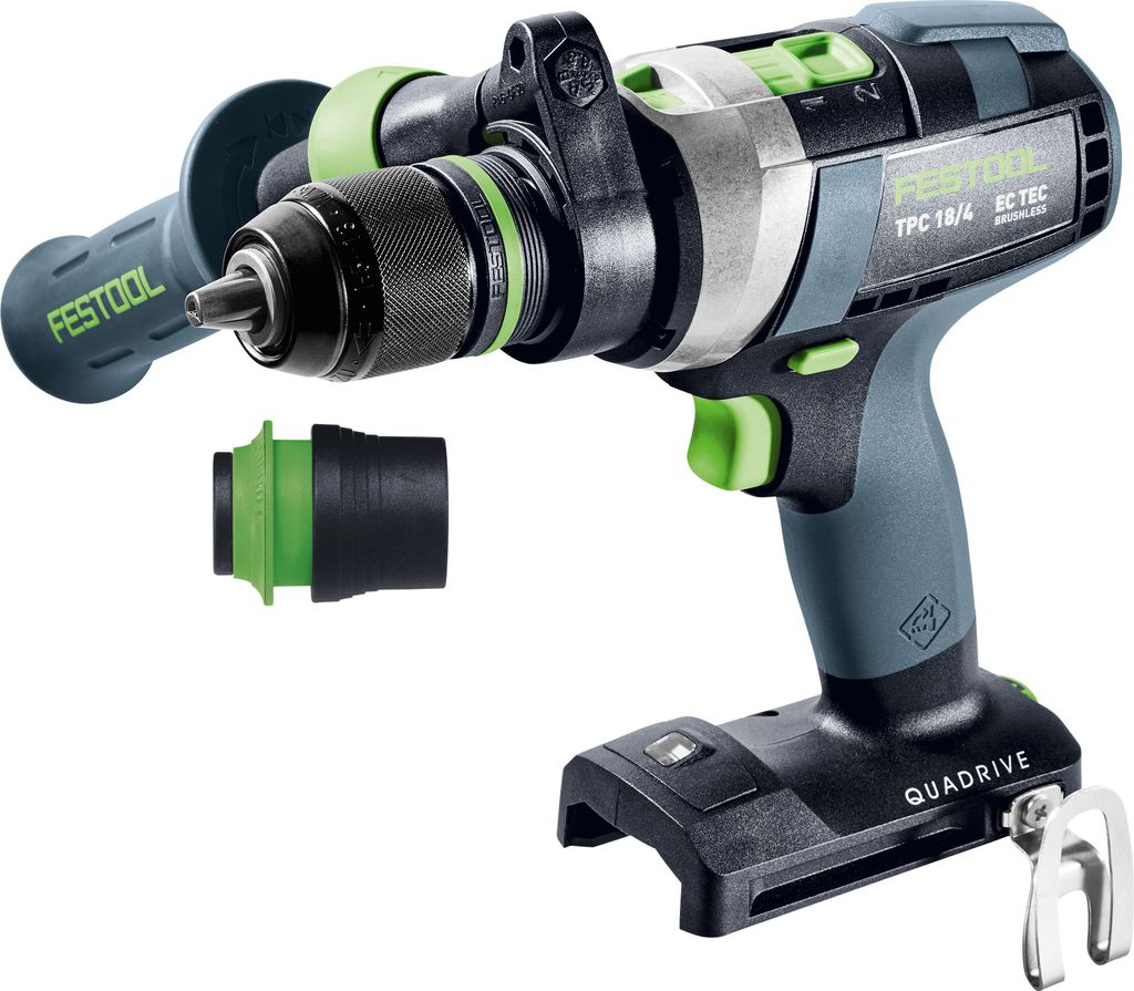 Festool QUADRIVE TPC 18/4 I-Basic, Handbohrmaschine, Ohne Produktbild 