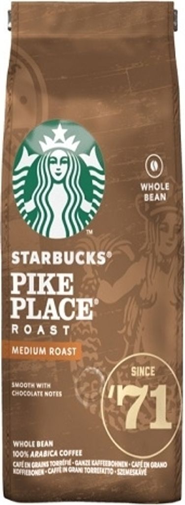 Starbucks Pike Place Roast Medium Pražená celá zrnková káva Obrázek produktu 