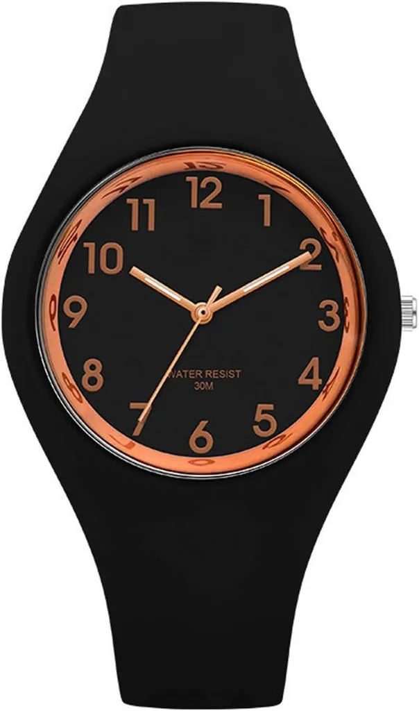 HTN - Orologio Elettronico Per Bambini Di Super Mario Bros. , Silicone