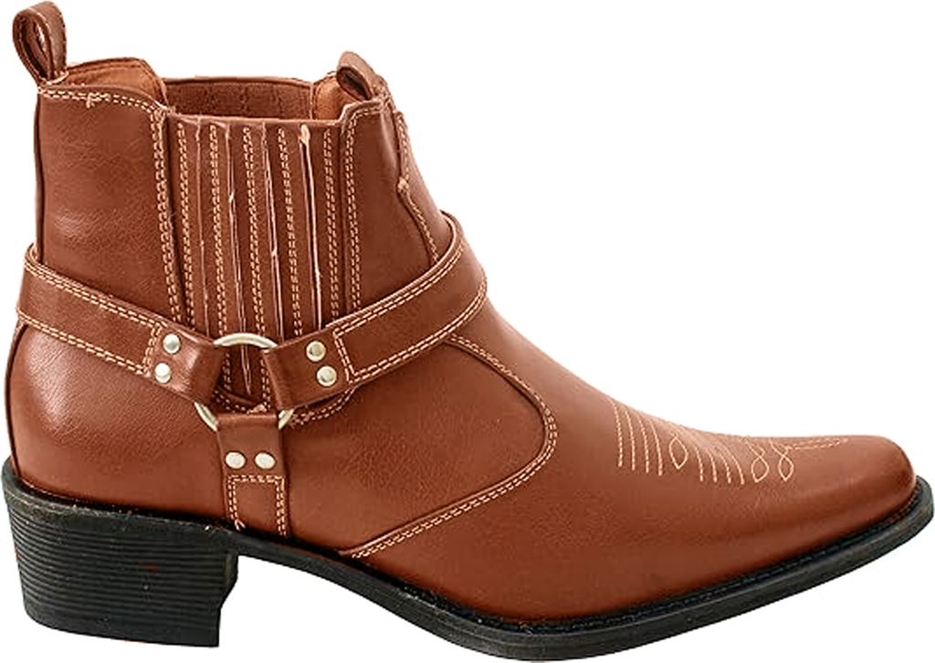 Us Brass Eastwood Chelsea Boot voor heren, Beige, 41.5 EU