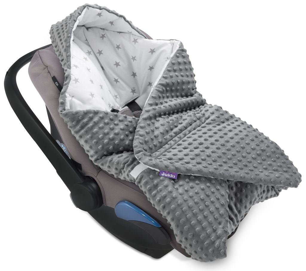 Baby Einschlagdecke für Babyschale Kuscheldecke Fußsack Schlafsack 