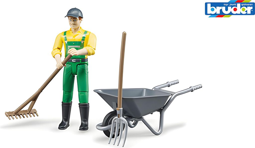 Bruder 62610 - Súprava figúrok farmára s príslušenstvom Obrázok produktu 