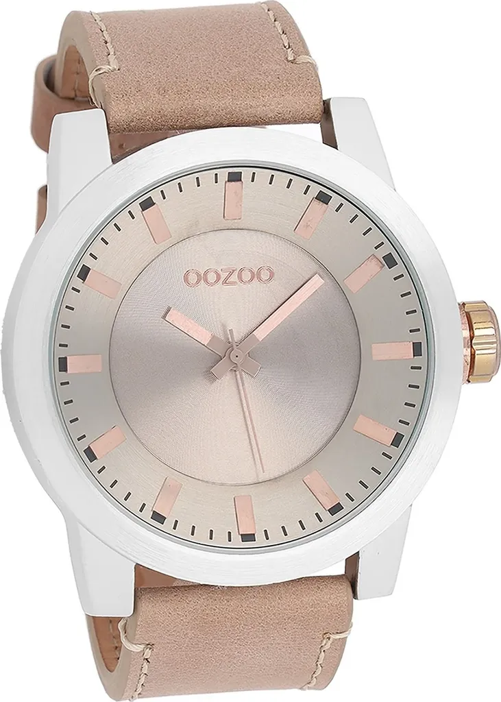 Montre Femme Oozoo Cuir Rose Idéale pour un Look Casual Quotidien