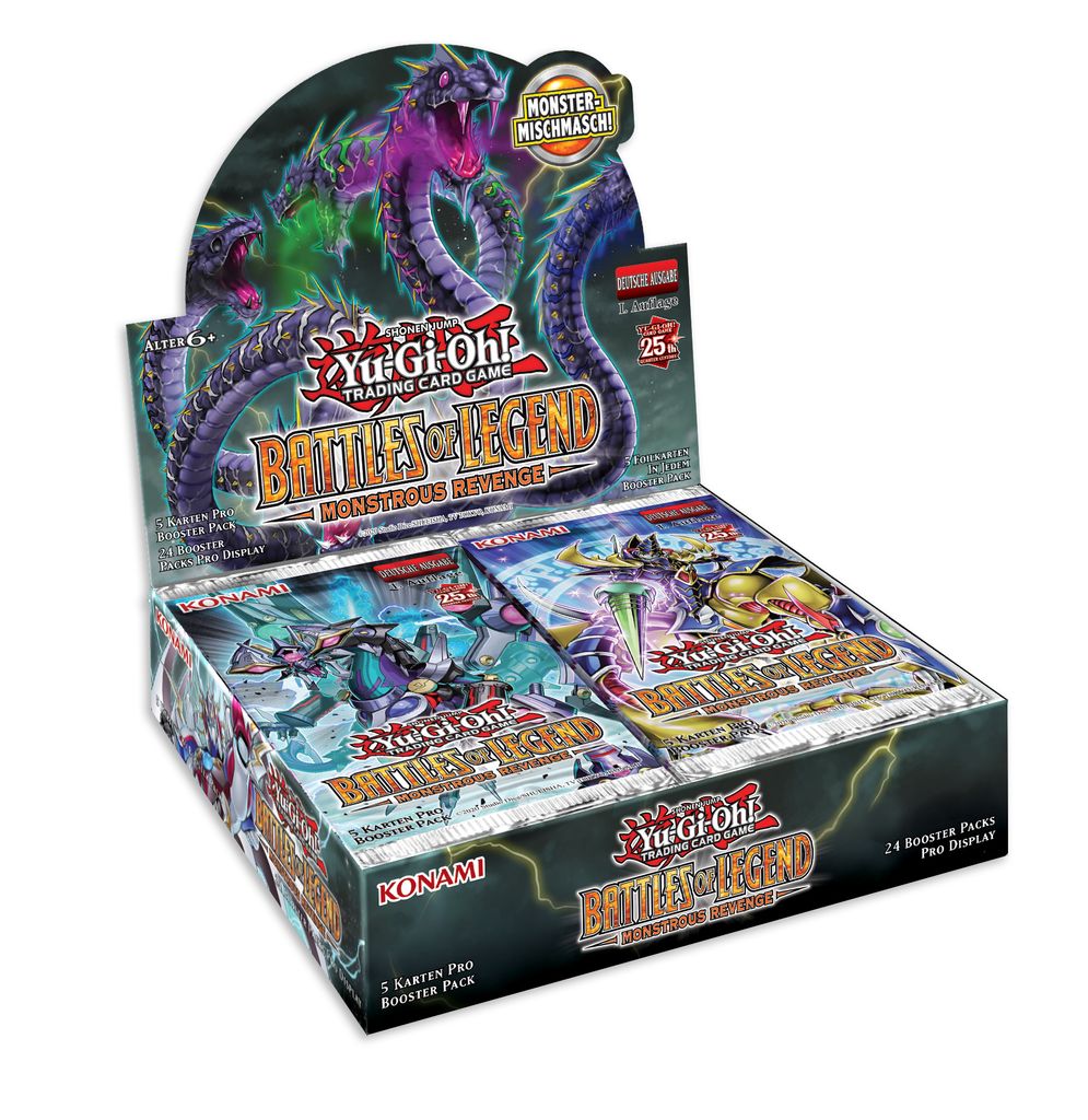 Yu-Gi-Oh! Trading Card Game Battles of Legend Monstrous Revenge Display