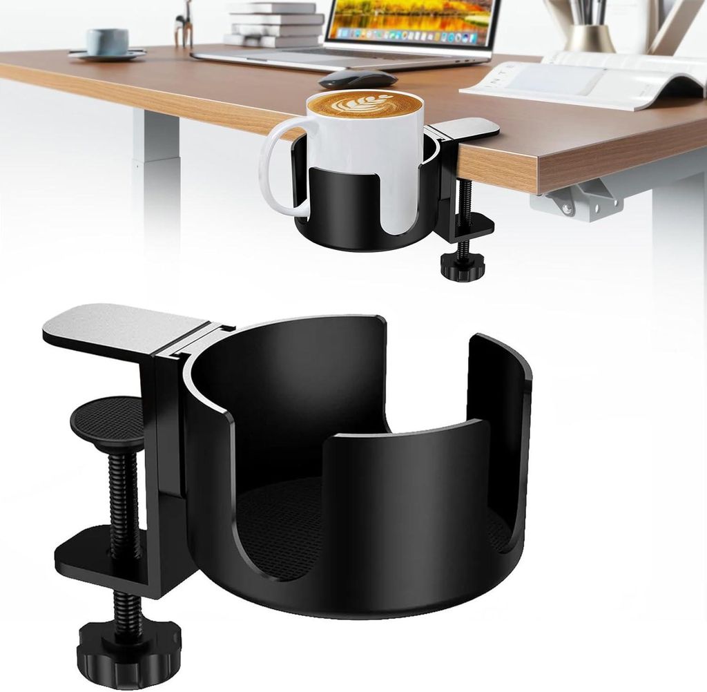Verstellbarer Tischbecherhalter fürs Büro, Becherhalter, Produktbild 