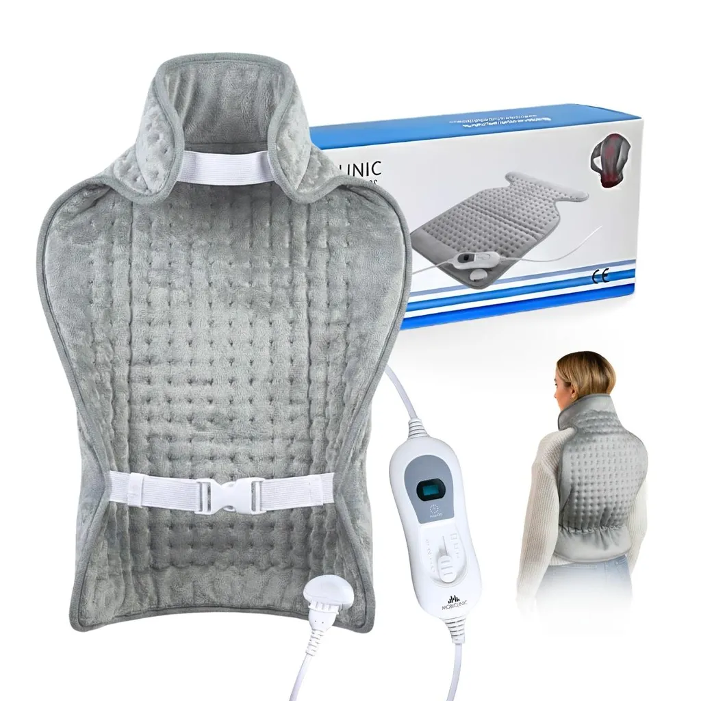 Soulager les Douleurs de Dos avec le Coussin Chauffant Mobiclinic 62x43cm