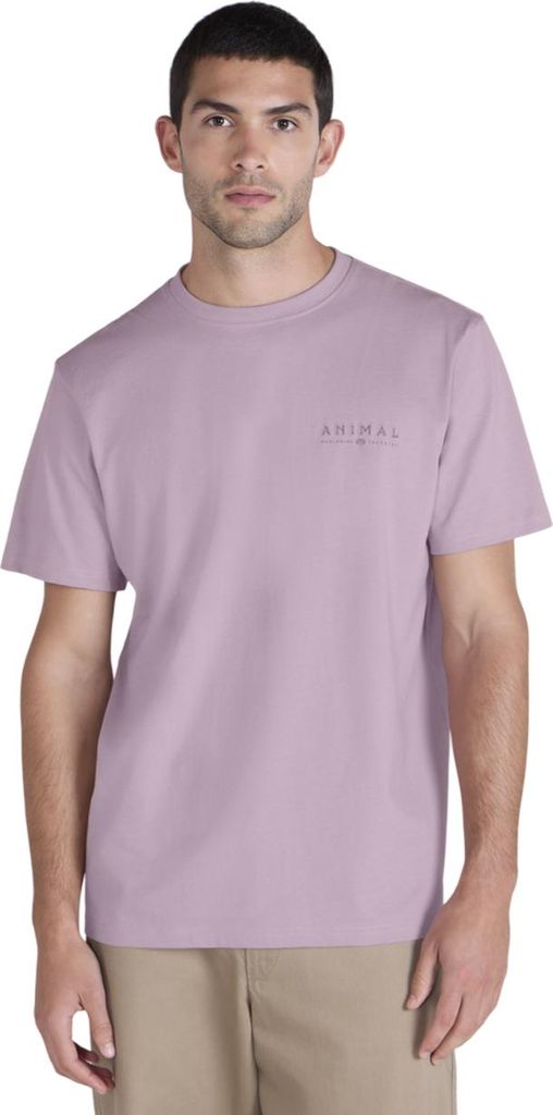 Animal - "Chase" T-Shirt für Herren MW4495 (XS) (Dunkelrosa)