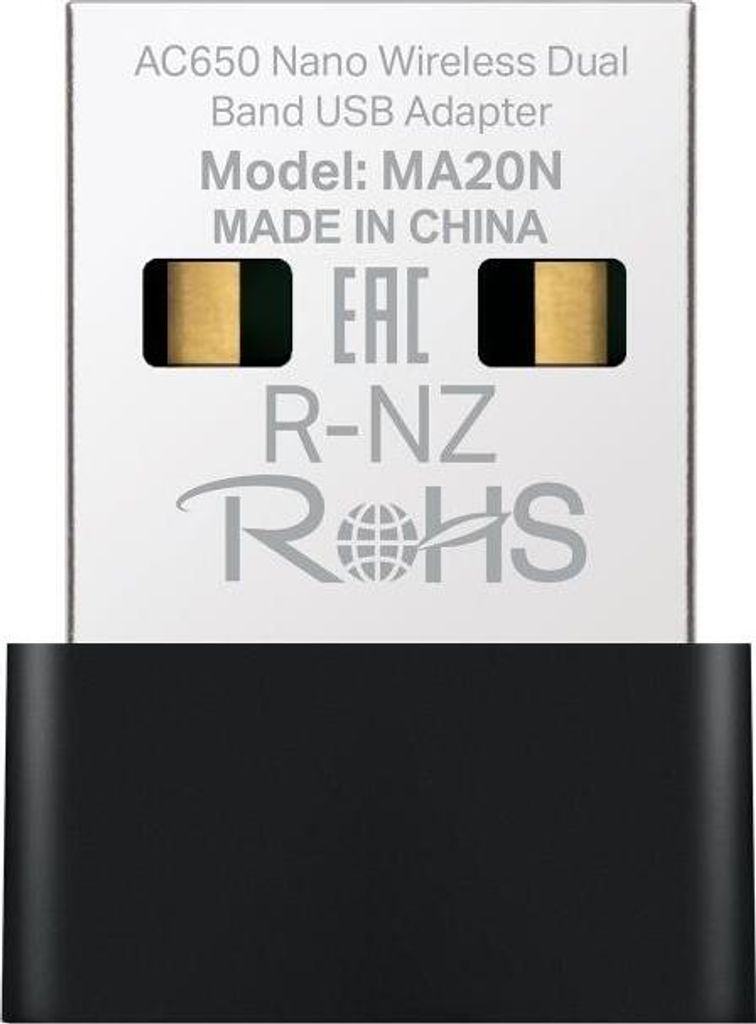 Mercusys AC650 Nano Wireless Dual Band USB Adapter, Produktbild 
