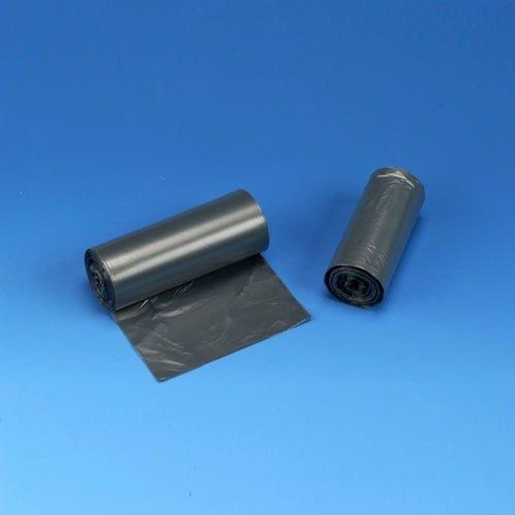 HDPE Müllbeutel 30 L – 60×50 cm, Grau, 2000 Stück Produktbild 