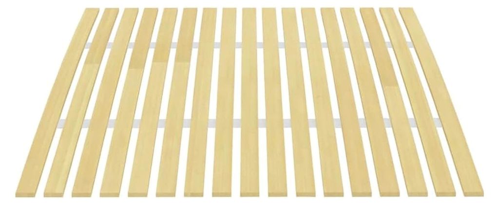 Ersatz-Bettlattenrost mit 17 Latten 120x200 cm aus massivem Pappelholz für Etagen- und Tagesbetten