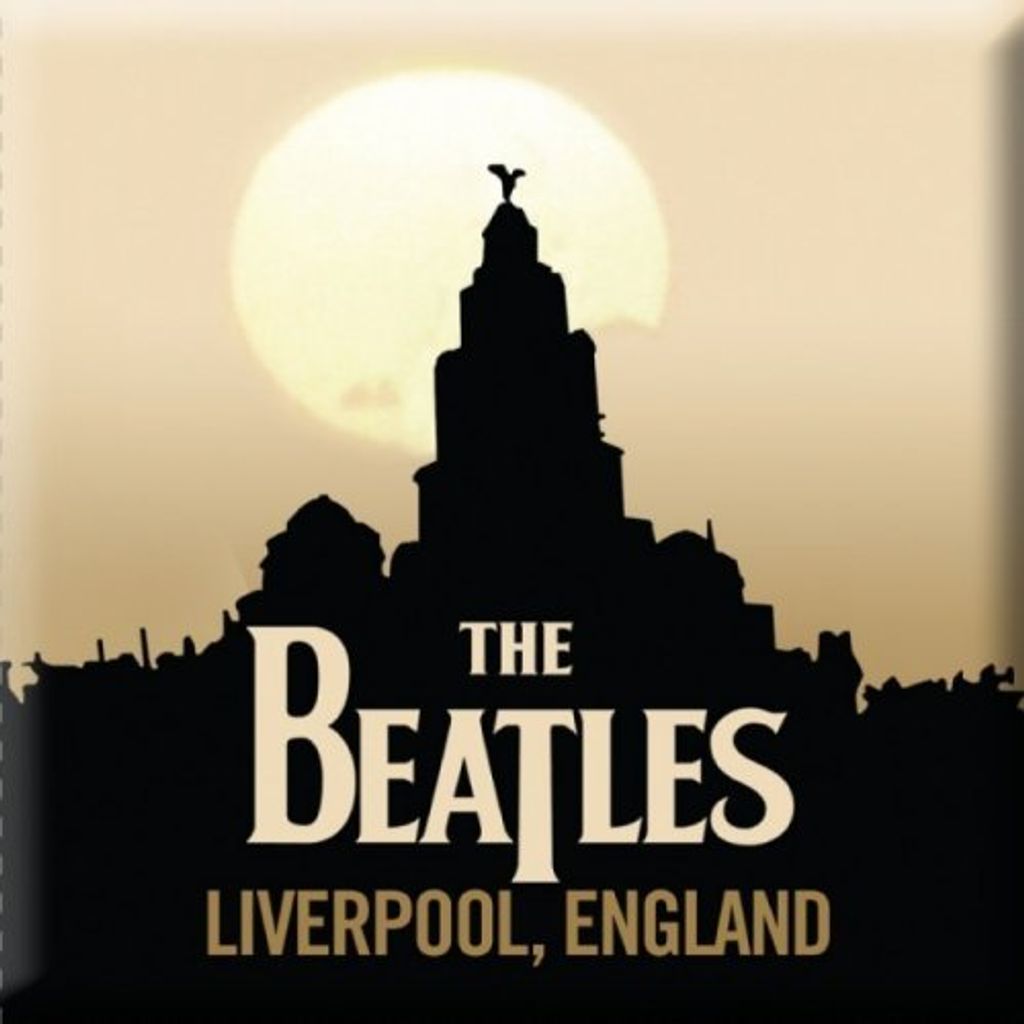 Die Beatles - Liverpool Kühlschrank Magnet Produktbild 