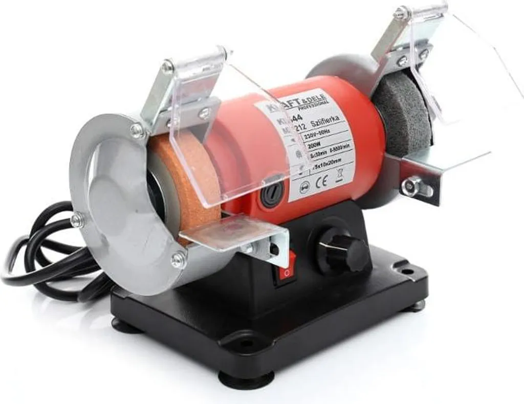 Kraft & Dele KD544 Ponceuse à double disque et ponceuse droite 200W - 4