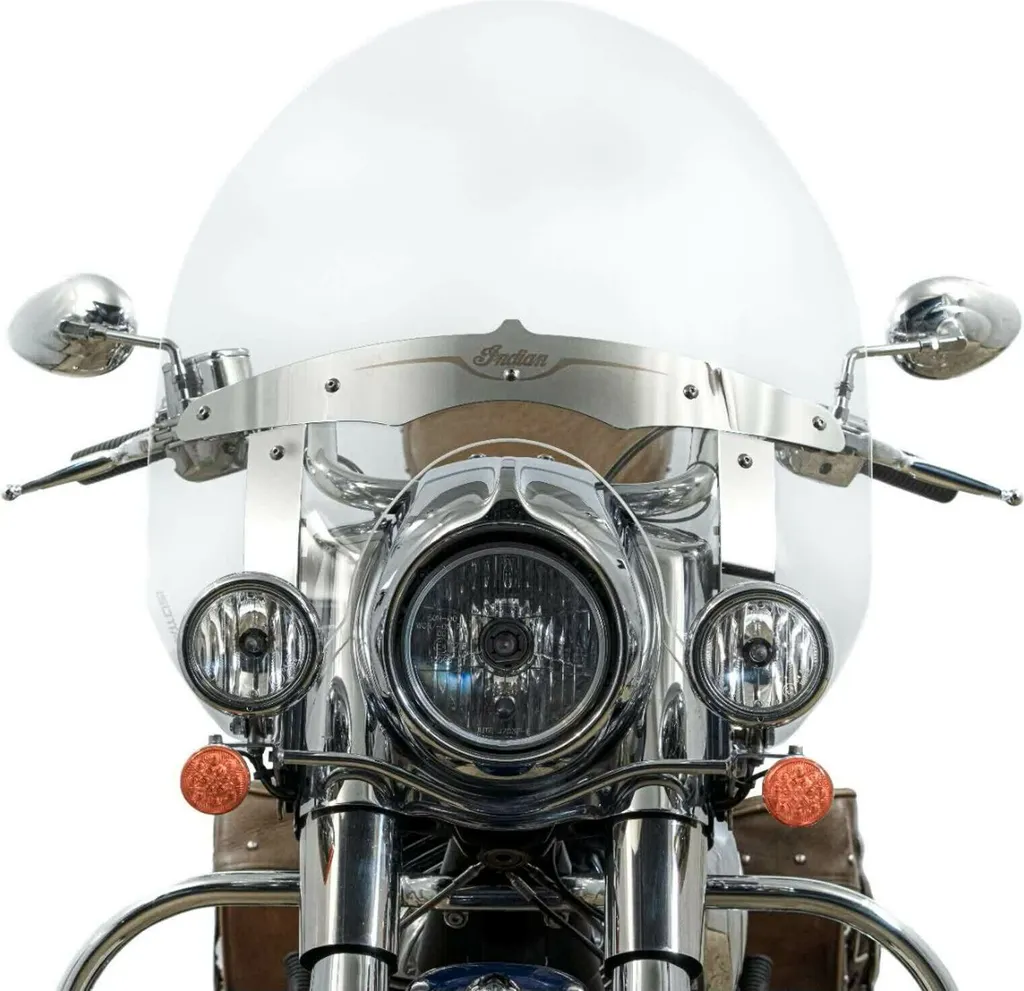 Bulle haute protection Isotta pour moto Indian Springfield 660x640mm