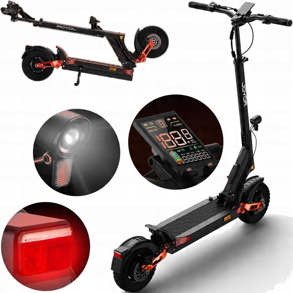 JOYOR T10  Trottinette électrique à double moteur 1000 W*2 Image du produit 