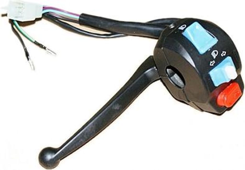 Lenkerschalter Links für Licht Scooter Gy6 4T 2T ZIPP ROMET JUNAK Amparts