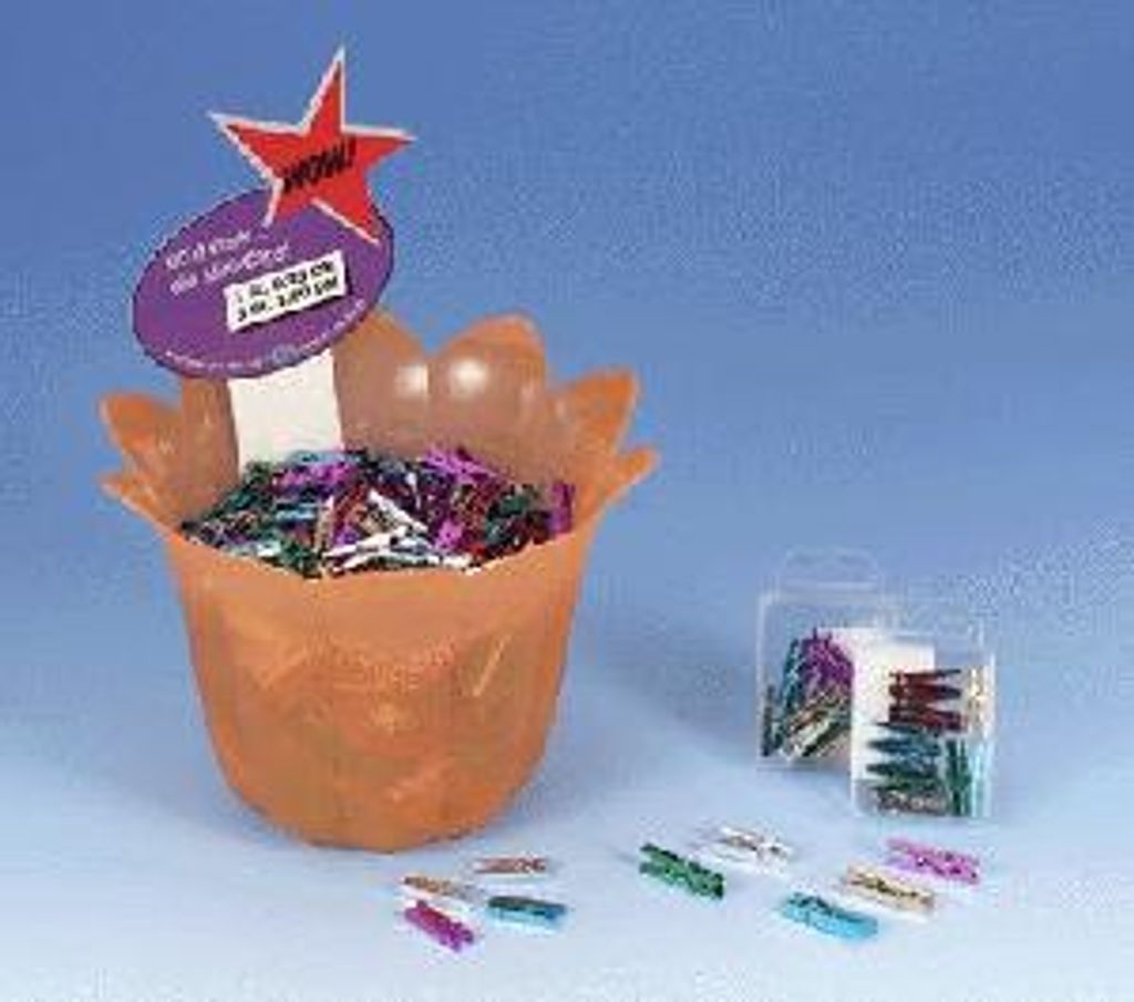 Wedo 54 2510, Kunststoff, Mehrfarbig, Einfarbig, 25 mm, 10 Stück(e)