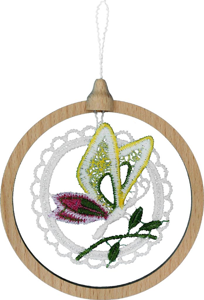 Baumbehang Frühlingsmotive im Buchholzring, Schmetterling, 1 Stück