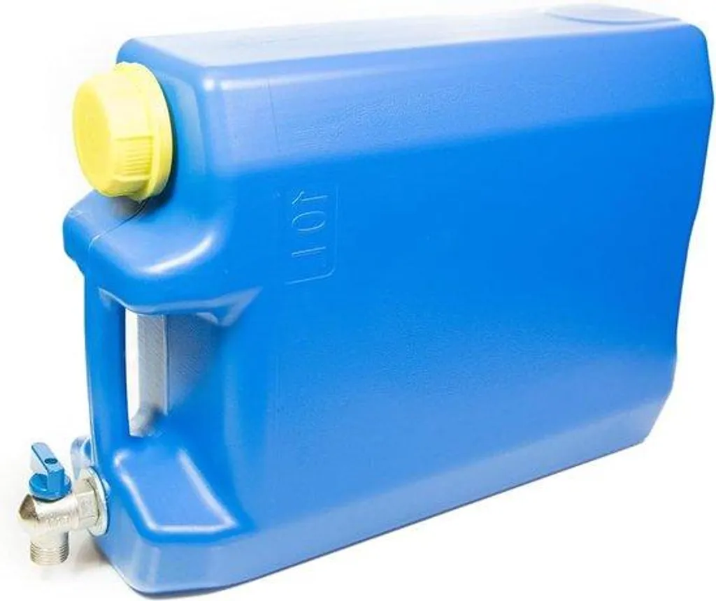 Réservoir d'eau de jardin 10L avec robinet intégré pour camion blanc