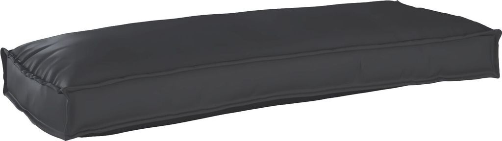 Möbel Palettenkissen für Bank Schwarz 100x40x8 cm Oxford-Stoff - Gartenmöbelauflagen 42001622
