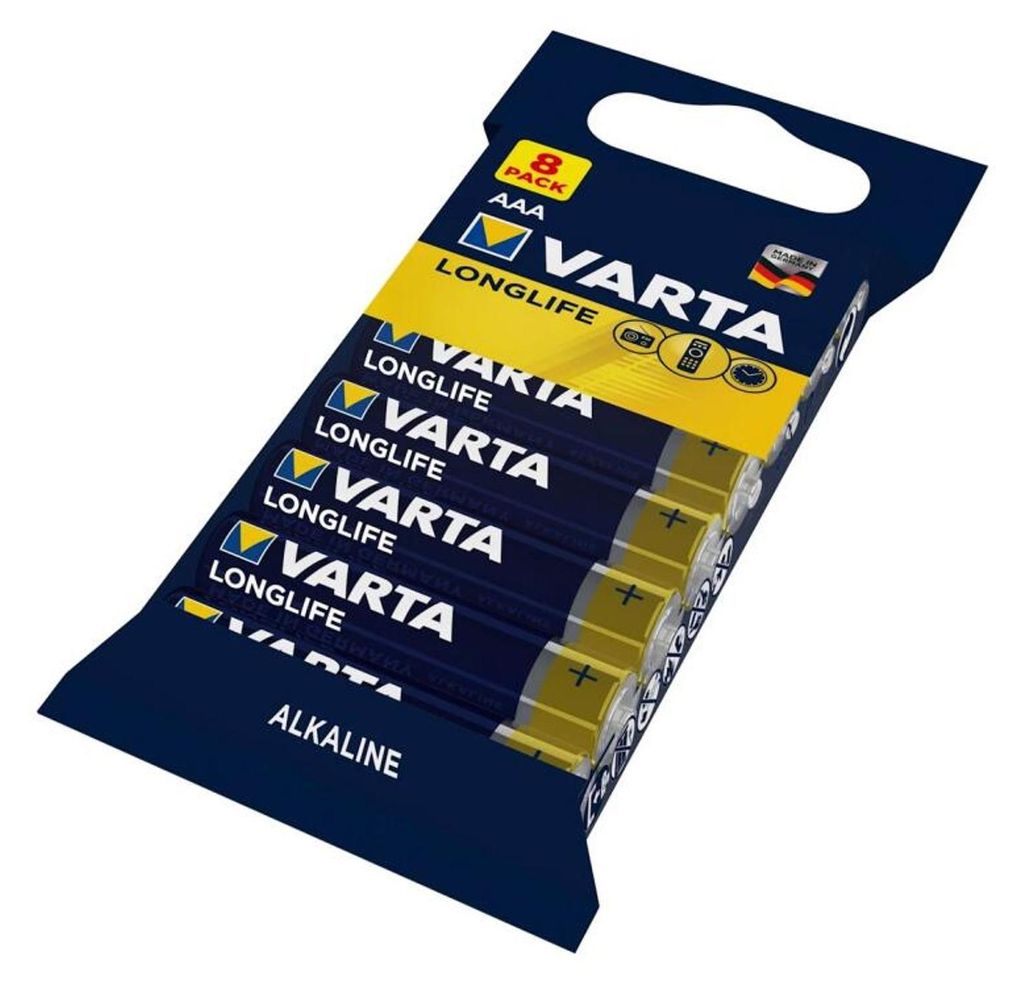 Varta 4103, Alkali, Zylindrische, 1.5 V, 44.5 mm, 10.5 mm, Produktbild 