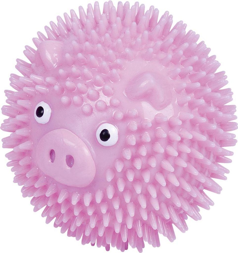 Nobby TPR Noppen Ball "Pig" 6,5 cm pink