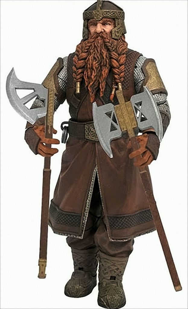Diamond Select - Figurka kolekcjonerska Gimli 18 cm z The Lord of the Rings
