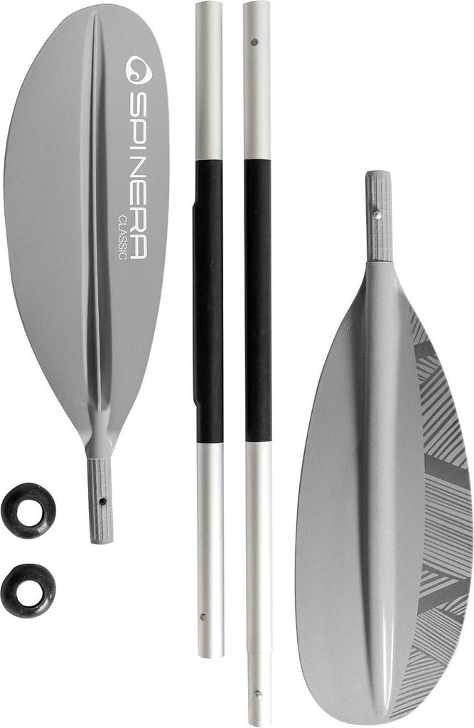 Spinera Kayak Paddle Classic grey Alu 4-teilig 230cm Produktbild 