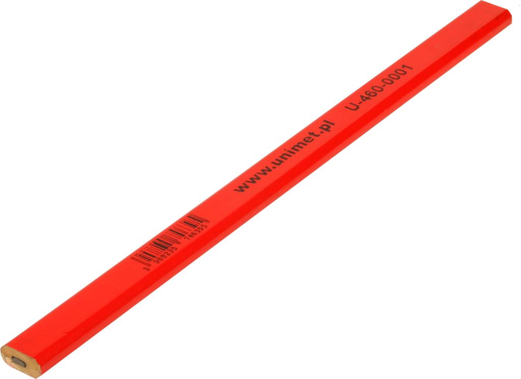 Zimmermannsbleistift 24 cm rot - U-460-0001