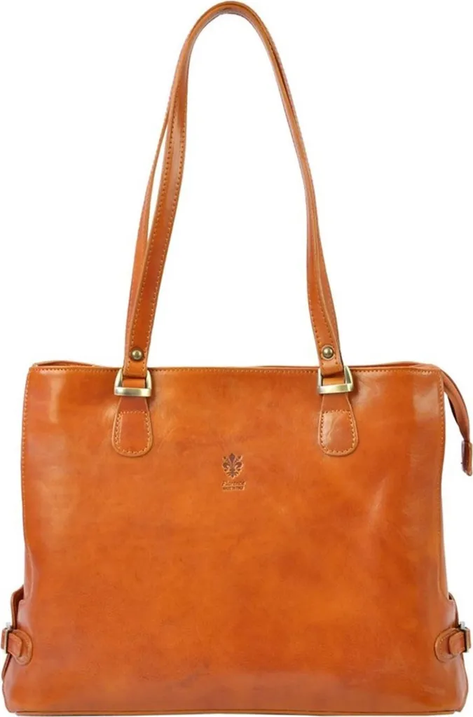 Sac porté épaule Florence GREG29072 avec finitions cuir et détails dorés