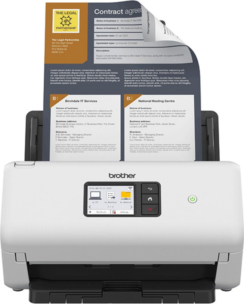 brother ADS-4500W Dokumentenscanner Produktbild 4