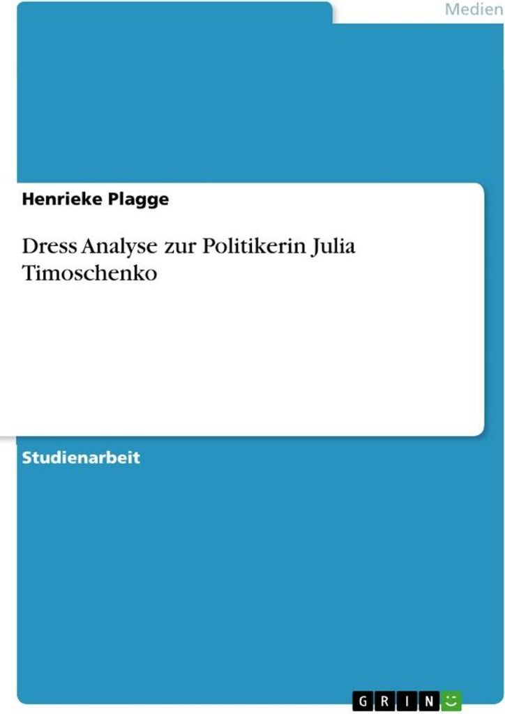 Dress Analyse zur Politikerin Julia Timoschenko