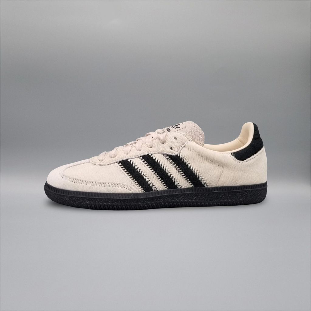 adidas Samba OG Wonder White Black Pony (Women's) - 40 2/3 Größe: 40 2/3