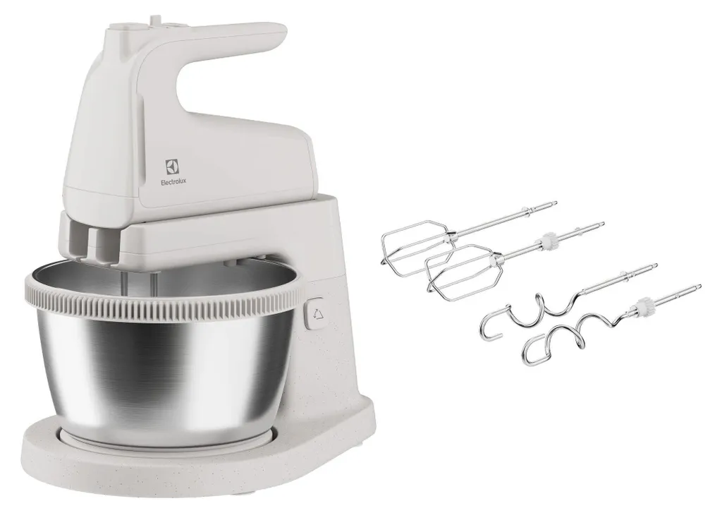Electrolux ESM4W Batteur avec bol série 500 blanc - Robot pâtissier compact